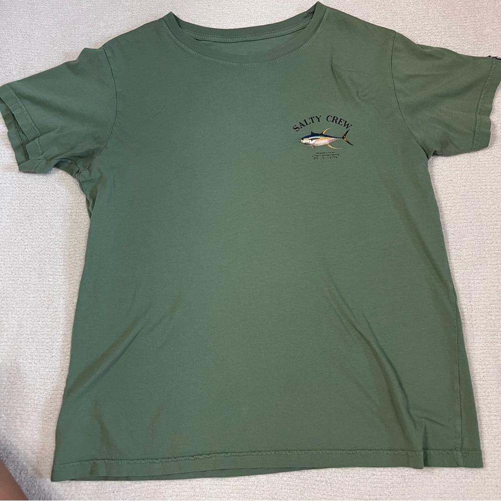 Salty Crew Olive Green Tee